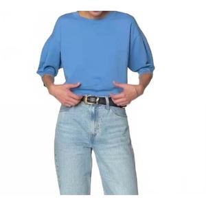 NEW NATION LTD tate crewneck sweatshirt in parisian blue